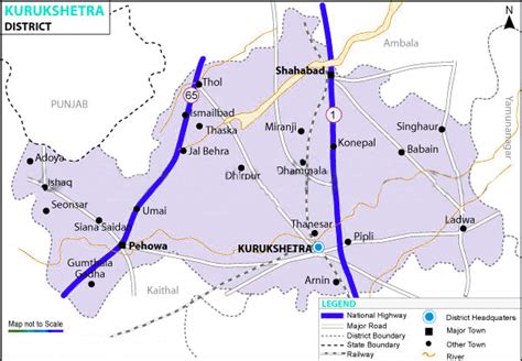 Rail-Map-india: kurukshetra railways map