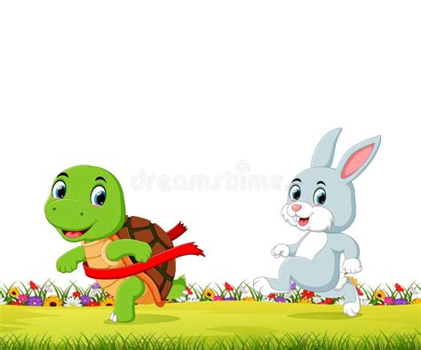 Turtle Rabbit Race Stock Illustrations – 138 Turtle Rabbit Race Stock ...