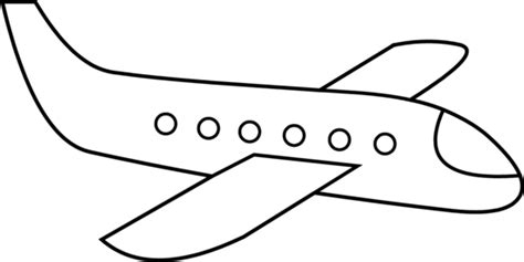 Airplane Outline - Cliparts.co