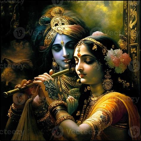 Dancing Radha Krishna Paintings