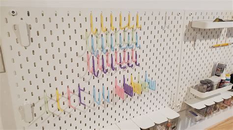 IKEA SKADIS Pegboard Hooks and Accessories Collection (3D Printer Files ...