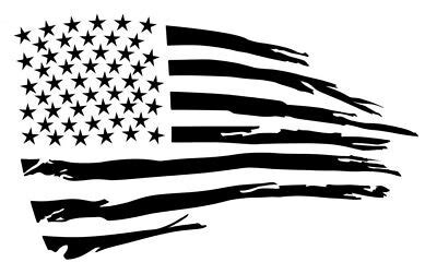 DISTRESSED FLAG Large Stencil Template Airbrush Paint 10 1/2" X 6 1/2 ...