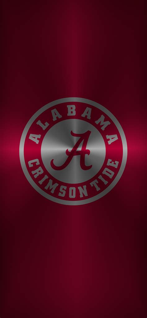 bama logo 14 Metal | Alabama crimson tide football wallpaper, Alabama ...