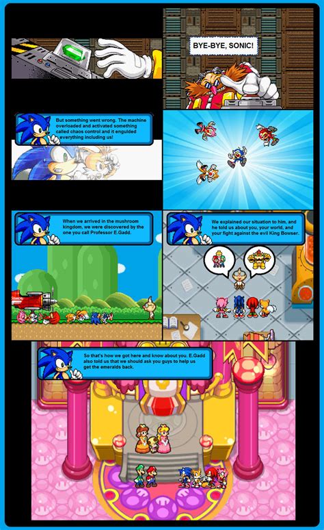 Mario and Sonic comic Ep.2 p.4 by Lazbro64 on DeviantArt