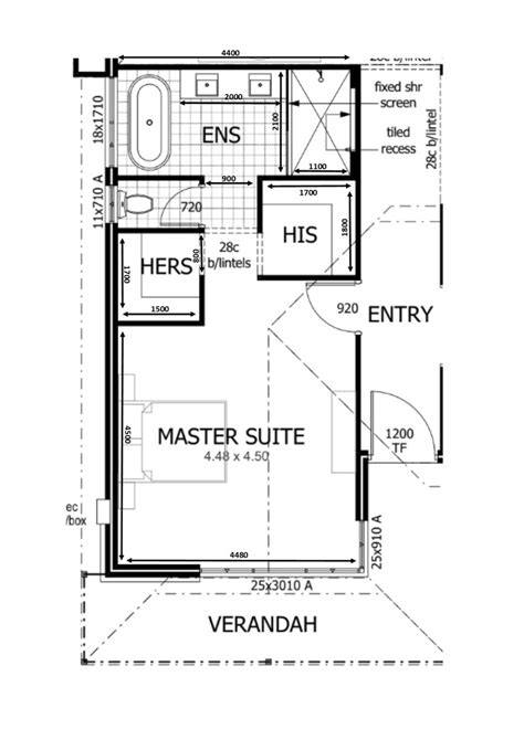 Help with a master bedroom and ensuite layout please | Houzz AU