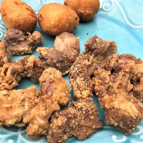 Fried Chicken Gizzards #Recipe in a small deep fryer - Trisha Dishes