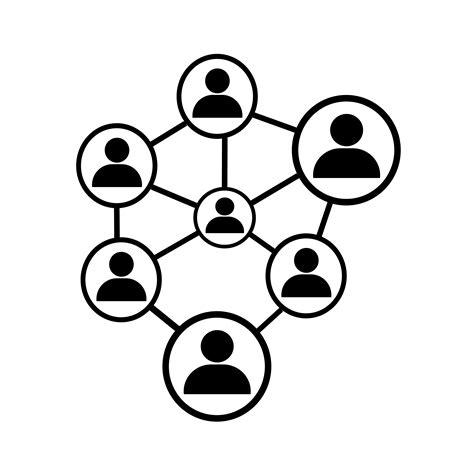 people network icon 645919 Vector Art at Vecteezy