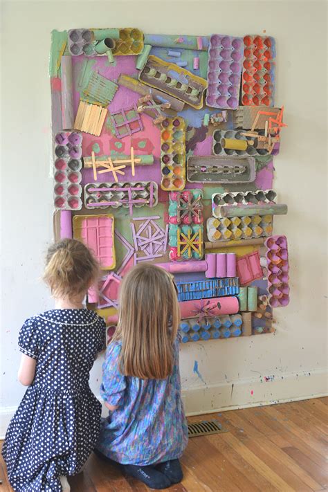 Recycled Materials Art Wall - ARTBAR