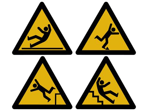 Slips trips and falls in the workplace