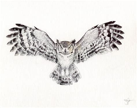 Great Horned Owl by WingedKobraTheThird on DeviantArt