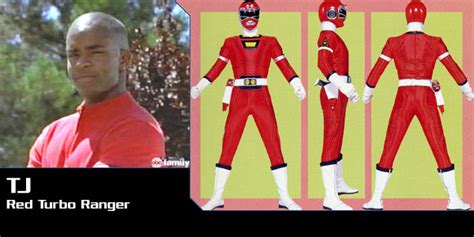 Theodore J. Jarvis Johnson, Red Turbo Ranger - Power Rangers Turbo