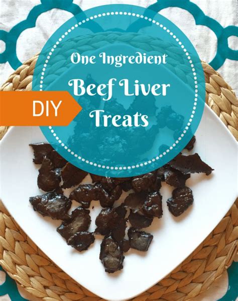 DIY Dog Treat: Dried Beef Liver - Dr. Ruth Roberts | Beef liver dog ...