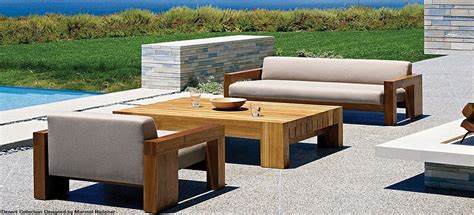 10+ Modern Wood Outdoor Furniture