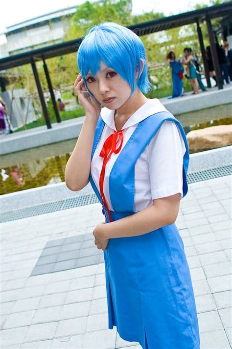 Blue Hair Anime Cosplay