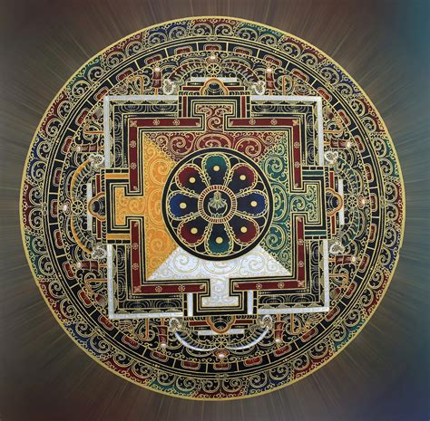 Maṇḍala (मण्डल) is a Sanskrit word meaning "circle." In the Buddhist ...