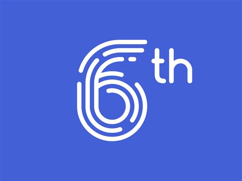 Creative 6th logo design by Bojan Sandic on Dribbble