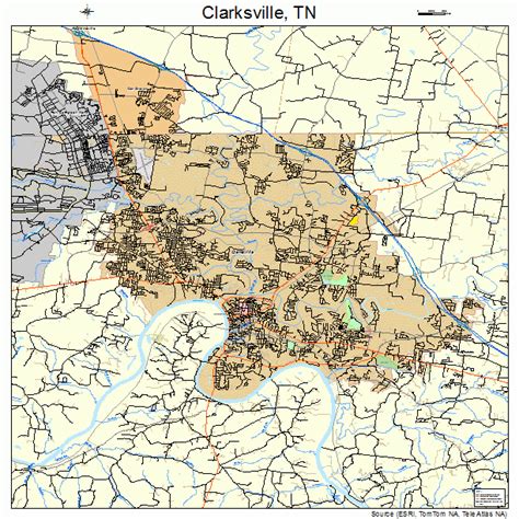 Where is Clarksville? - Clarksville Map - Map of Clarksville ...