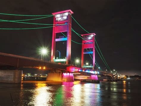 Jembatan Ampera at night. Palembang. Indonesia | Rama Nusjirwan | Flickr