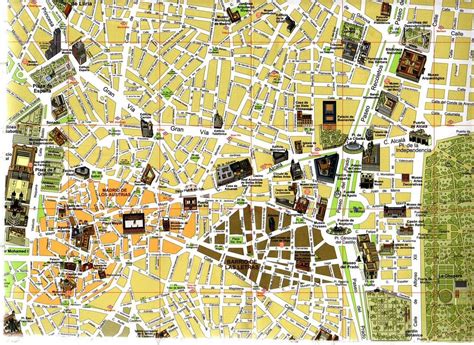 Map of Madrid, Spain - Free Printable Maps