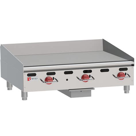 Wolf by Vulcan AGM36-LP Liquid Propane 36" Heavy-Duty Gas Countertop ...