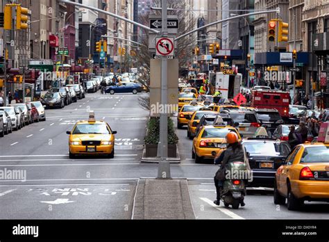 Traffic in New York City Stock Photo - Alamy