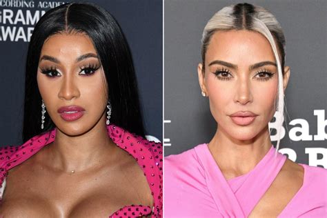 Cardi B says Kim Kardashian suggested plastic surgery after botched ...