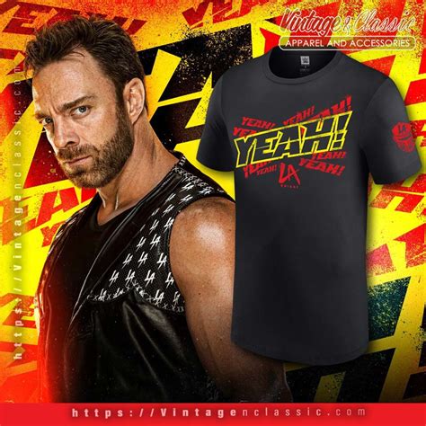 Wwe La Knight Yeah Shirt - Vintagenclassic Tee