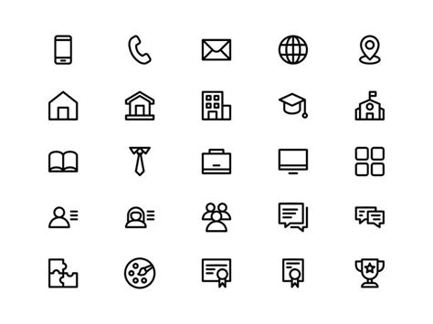 Resume Icons