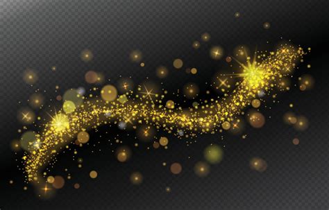 Stars Magical Sparkle in Transparent Background 9322259 Vector Art at ...