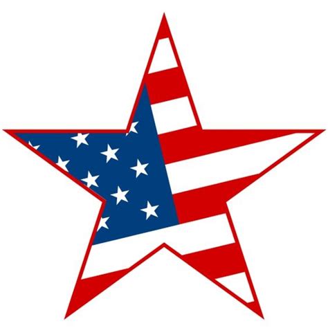 4th Of July Star Clipart - ClipArt Best