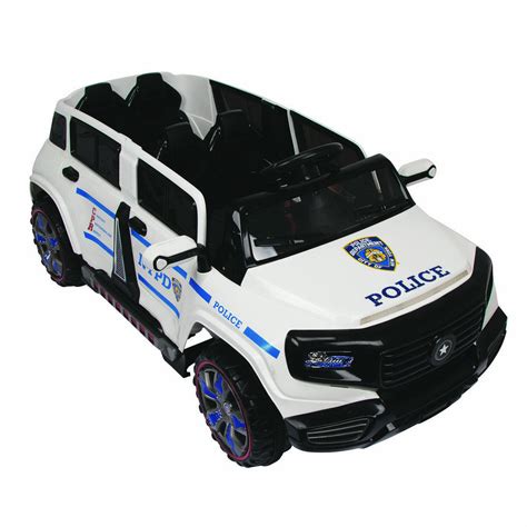 NYPD Police Car 12V Ride-On - Walmart.com - Walmart.com