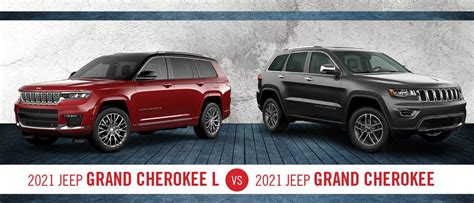 2021 Grand Cherokee L vs. Grand Cherokee: What are the differences?