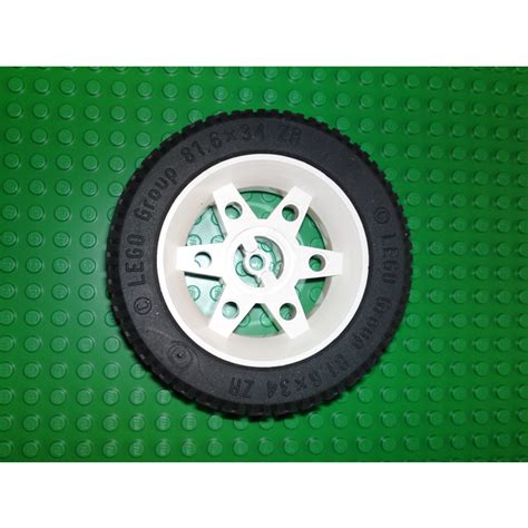 LEGO Wheel 81.6 x 34 ZR for Large Wheel Hub with Tyre 81.6 x 34 ZR for ...