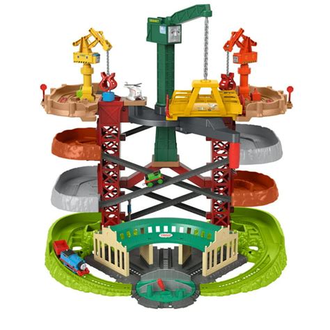 Thomas & Friends Trains & Cranes Super Tower Motorized Playset ...