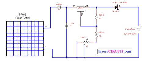 Solar Panel Circuit Diagram / For This Circuit Find The Working Of The ...