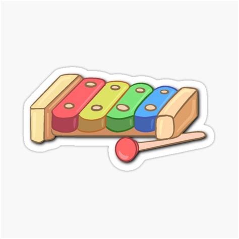 " Magic Xylophone Bluey" Sticker for Sale by RyannaLarson | Redbubble