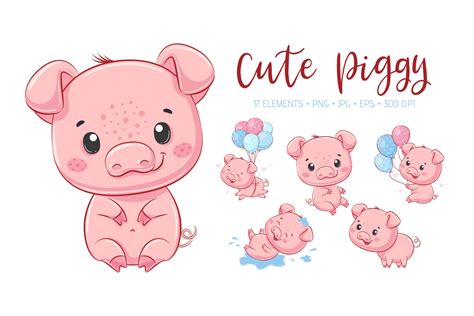 Baby Pig Clipart