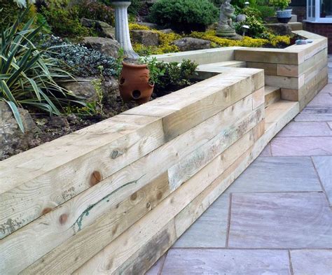 Nimbus Hosting | Small retaining wall, Sleeper retaining wall, Garden ...