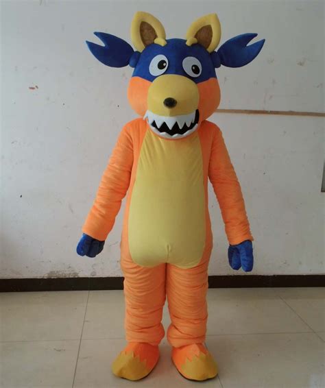 SW0414 Mascot Cartoon Character Costumes Dora's Fox Friend Swiper ...