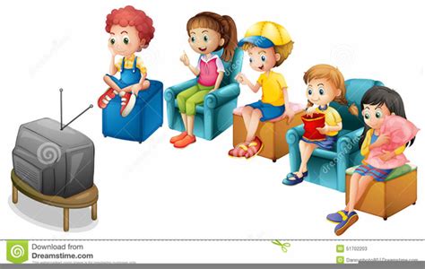 Kid Watching Tv Clipart | Free Images at Clker.com - vector clip art ...