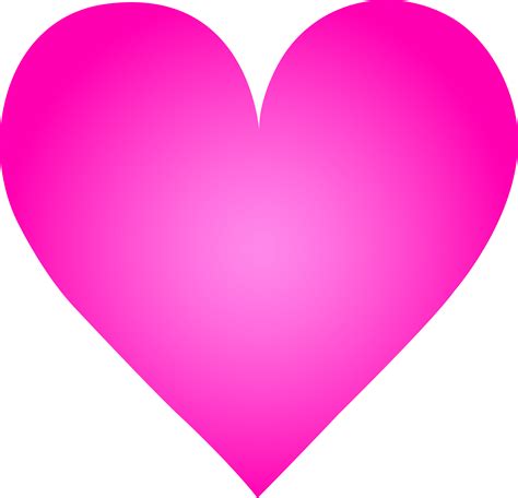 Big Pink Heart - Free Clip Art