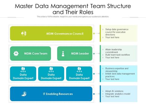 Master Data Management Team Structure And Their Roles | Presentation ...