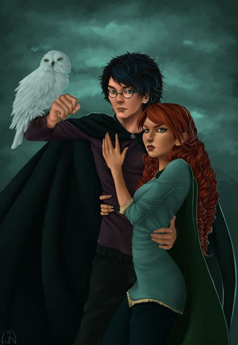 Harry and Ginny by Wictorian-Art on DeviantArt