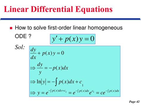 PPT - Chap 1 First-Order Differential Equations PowerPoint Presentation ...