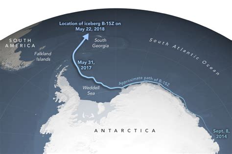 End of the journey for iceberg B-15? | Earth | EarthSky