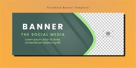 Premium Vector | Facebook Banner Template