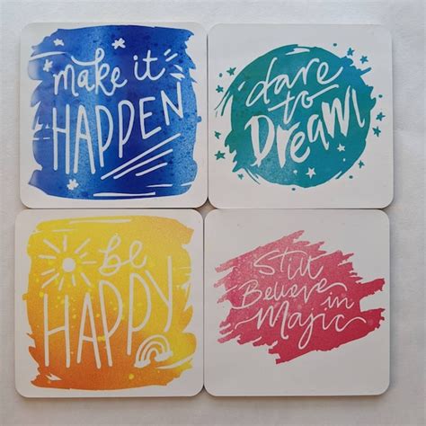 Inspirational Sayings for Coasters - Etsy