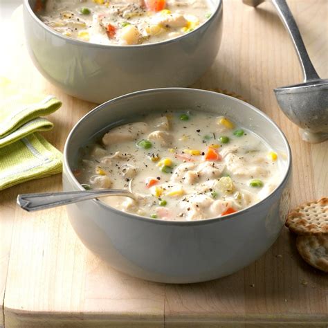 Chunky Creamy Chicken Soup Recipe: How to Make It | Taste of Home