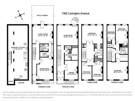 brownstone apartment floor plans - Google Search | Floor plans, Simple ...