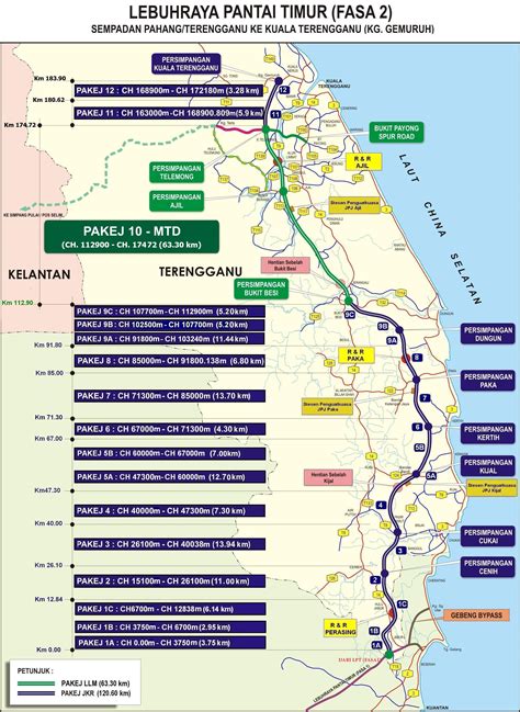 east-coast-expressway-phase-2-ece2-highway-map - Paul Tan's Automotive News